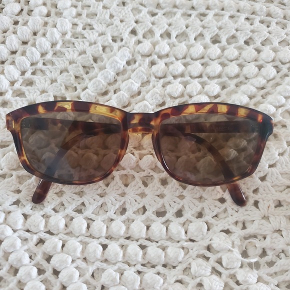 Vintage Scott Sunglasses Tortoise Brown Wayfarer Style‎ Made In France 90s - Picture 1 of 7